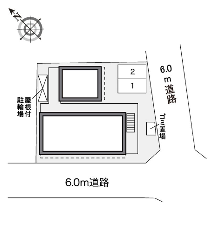 レオパレスジオイド 配置図