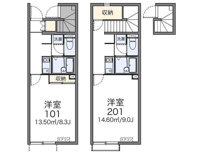 レオネクスト美萩 間取図