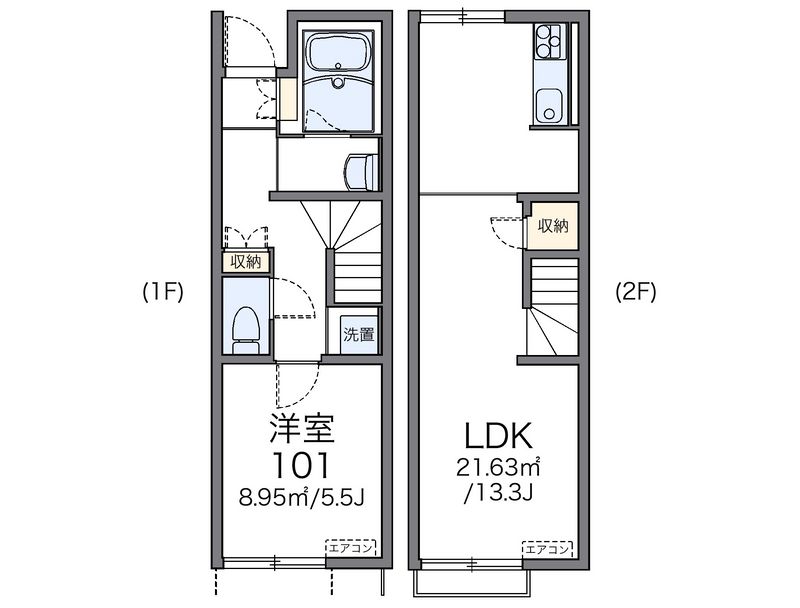レオネクストメゾンエスポワール 間取図
