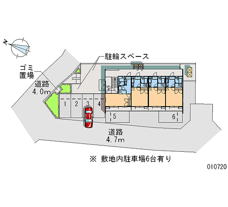 10720月租停車場