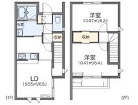 レオネクストウィルベーネ小竹 間取り図