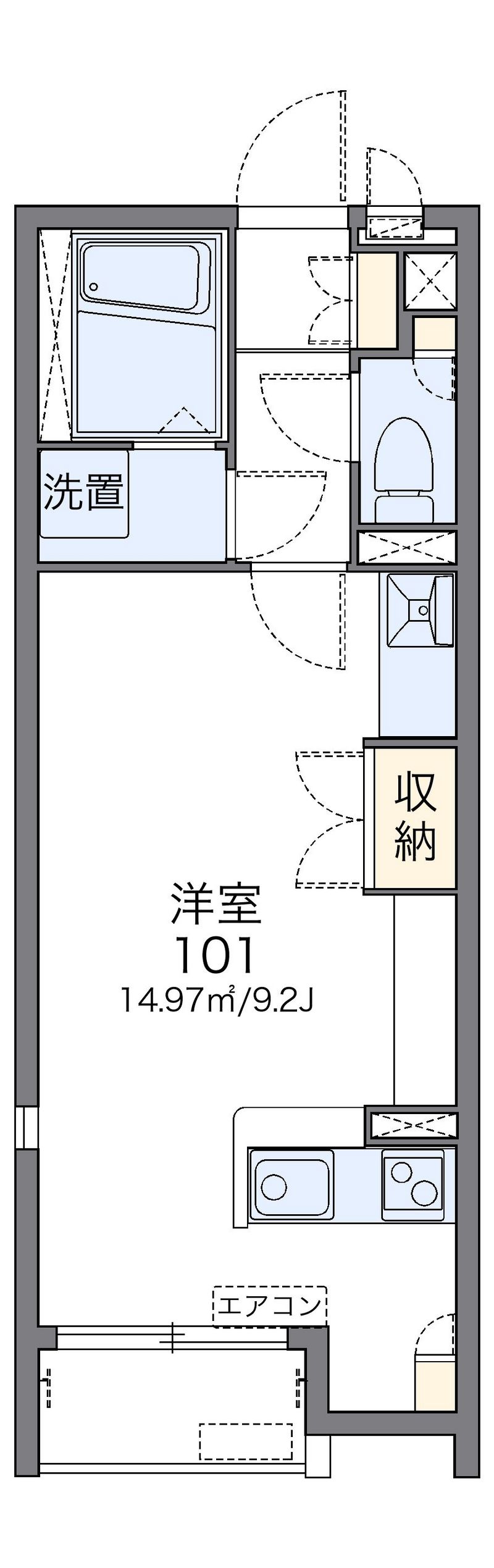 レオネクストハーモニー 間取図