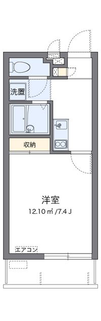 クレイノヴァンヴェール宇栄原 間取り図