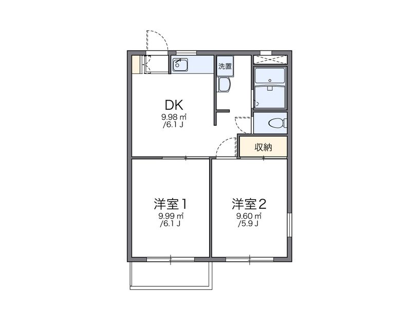 leopalace ANNEX Shin Kawasaki Floor plan