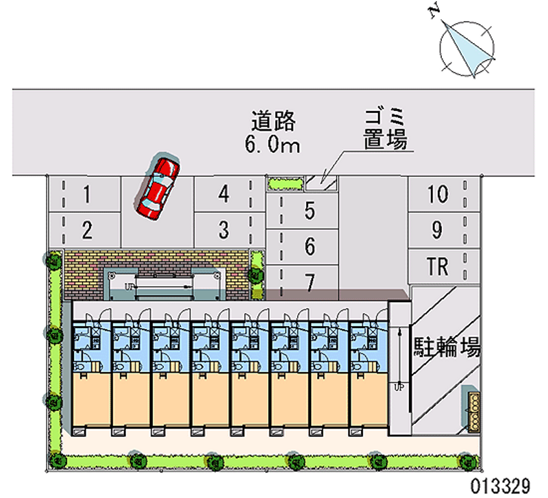 レオパレスエクセレントピア 月極駐車場