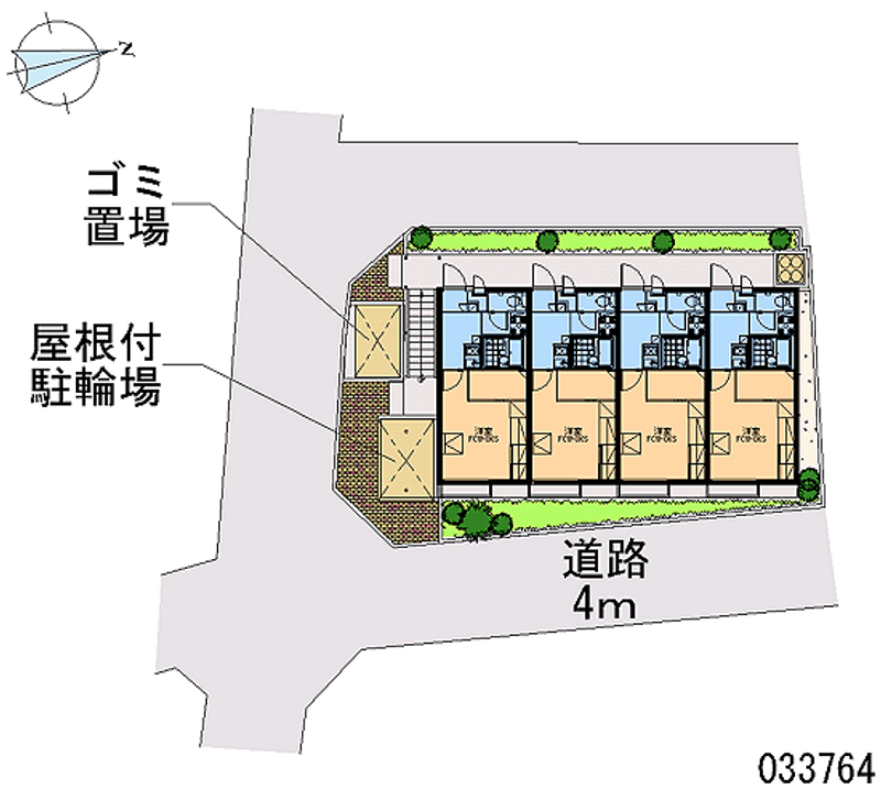 レオパレス近松 区画図