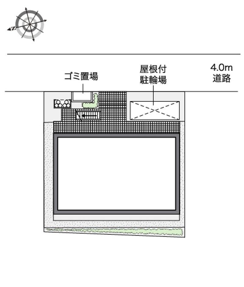 レオパレスコナ　ヴィレッジ 配置図