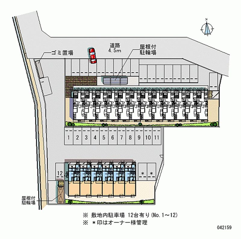 レオネクストリバーポートⅢ 月極駐車場