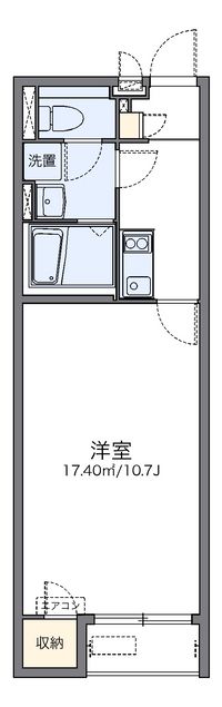 レオネクストスタジオーネ 間取り図