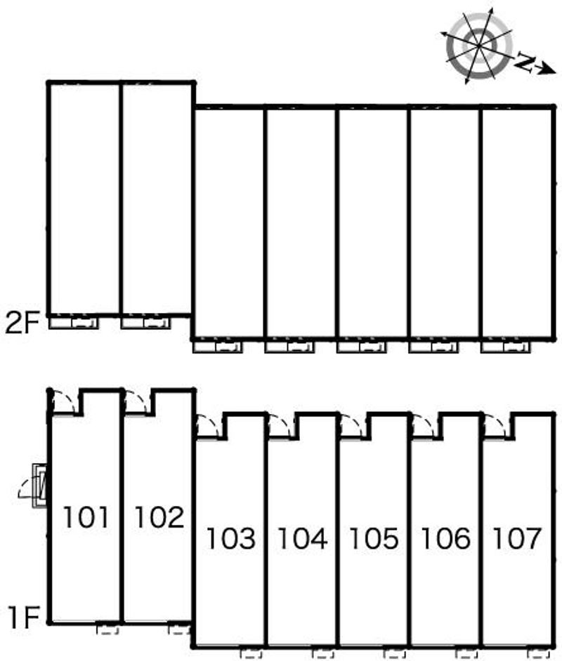 レオネクストエムズ　華 間取り配置図