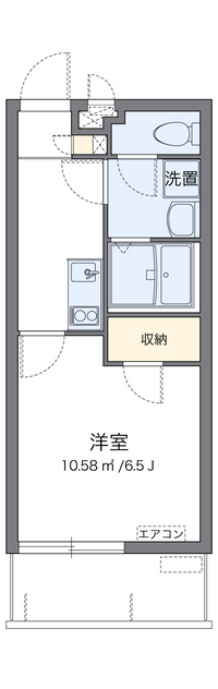 クレイノ田原 間取り図