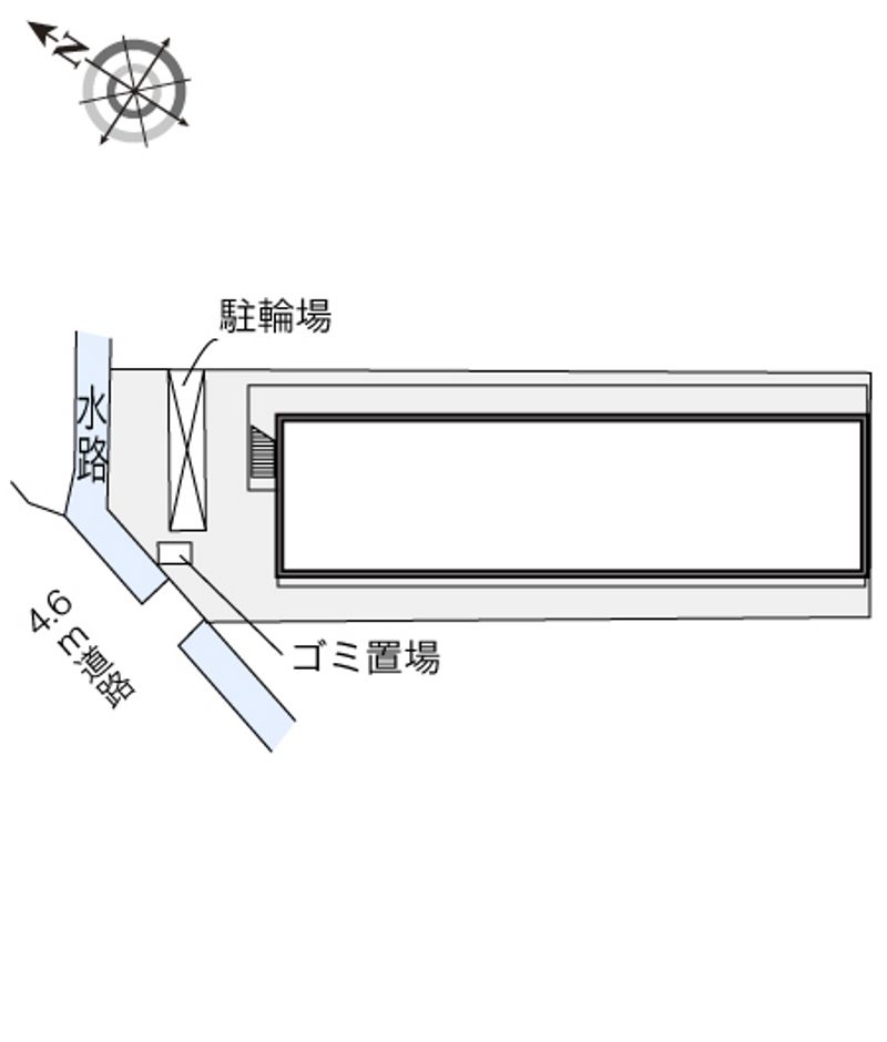 レオパレスＷｉｌｄ　Ｂｏａｒ 配置図