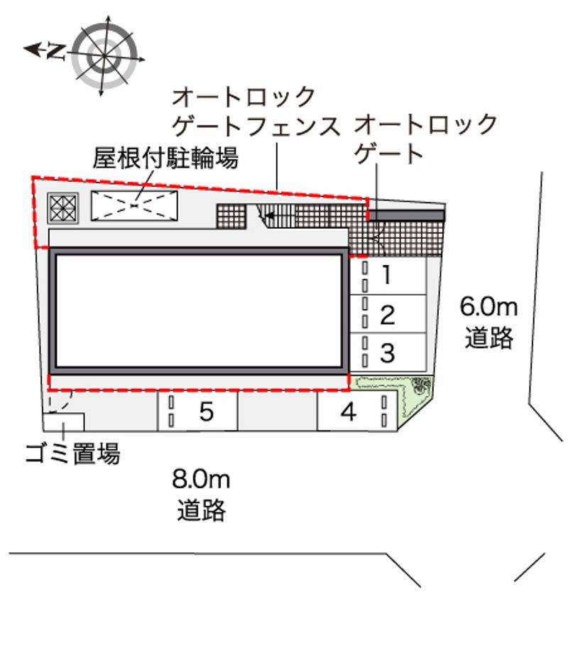レオパレスＴＡＫＡＯＫＡ 駐車場