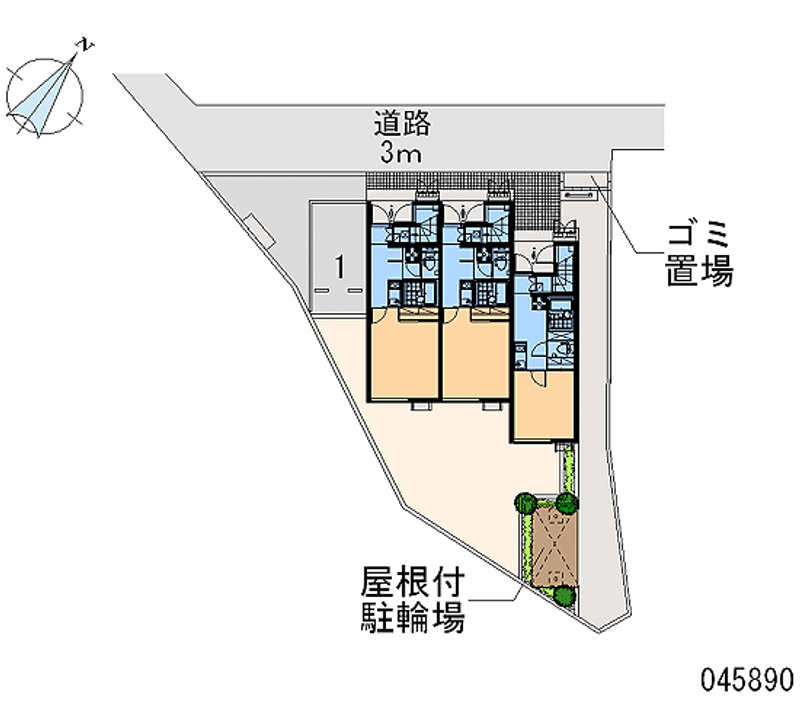 45890月租停車場