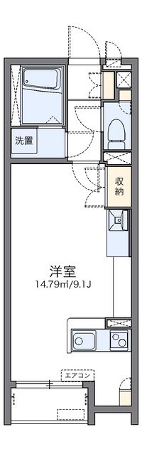 レオネクストサン　トラップ郡山 間取り図