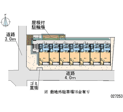 27253 Monthly parking lot