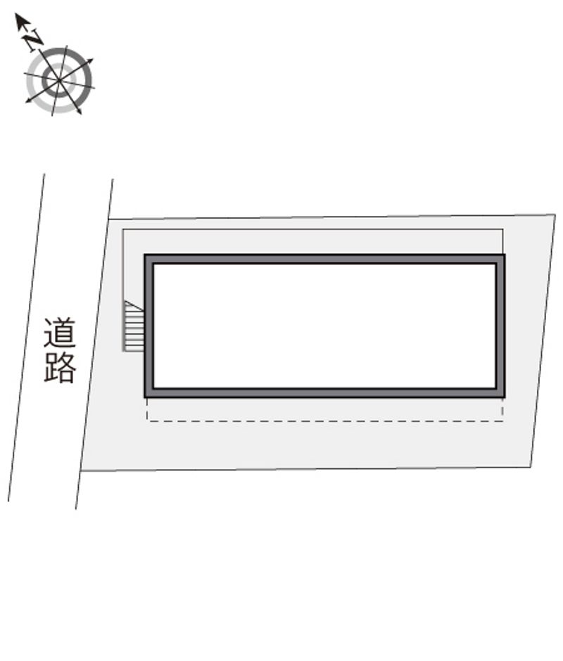 レオパレスＨａｓｈｉｂａ 配置図