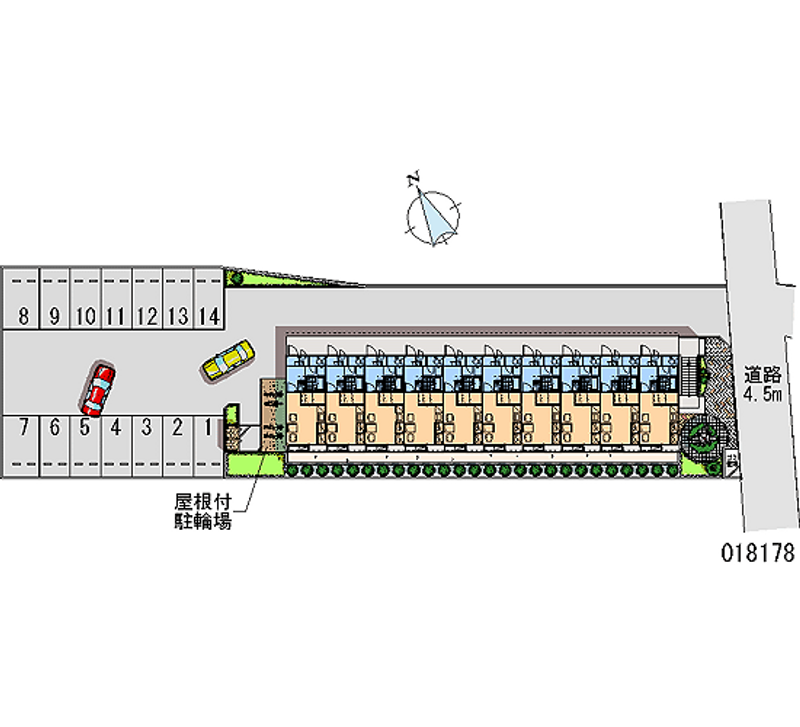 18178 Monthly parking lot