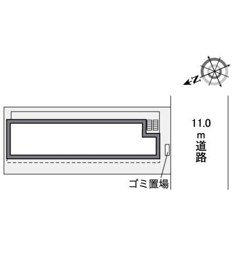 レオパレス一水 配置図