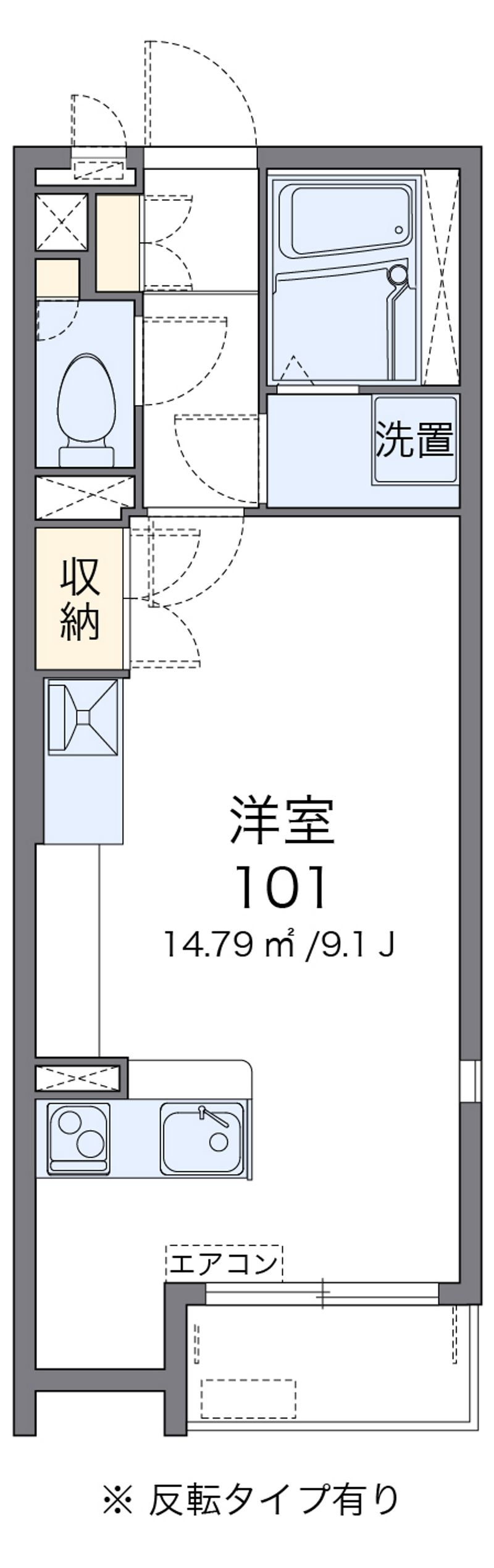 ミランダサンシャインＭＩ 間取図