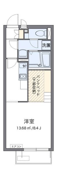 ミランダサンシャインⅢ 間取り図