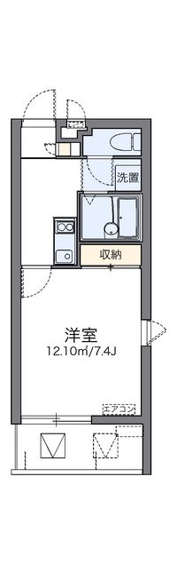 レオネクストＣＡＳＡＫＡＮＡ 間取り図