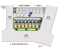 20157 Monthly parking lot