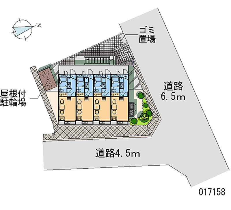 レオパレスＦＯＮＴＥＩＮＥ 区画図