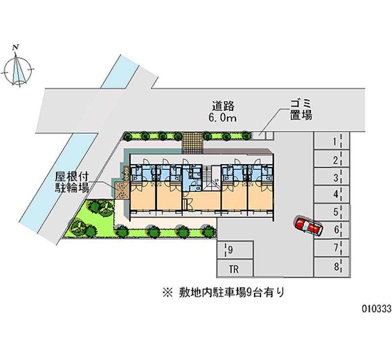 10333月租停車場