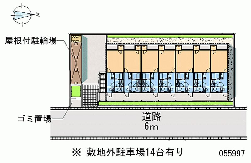 クレイノドルチェパーシモン 月極駐車場