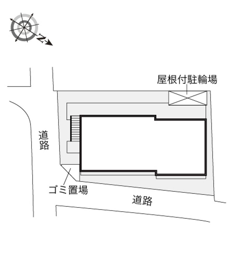レオパレスリヴァージュ 配置図