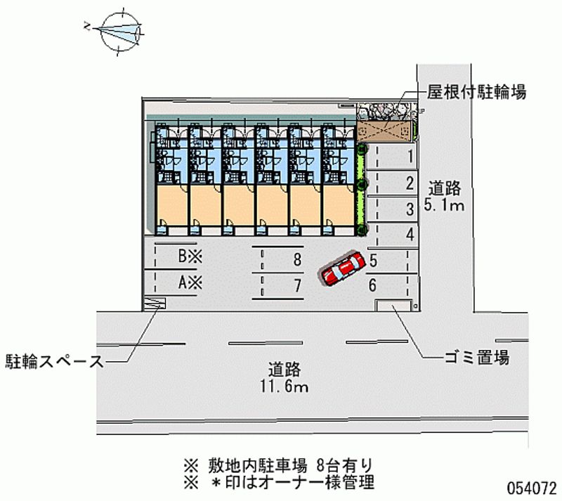 54072 Monthly parking lot