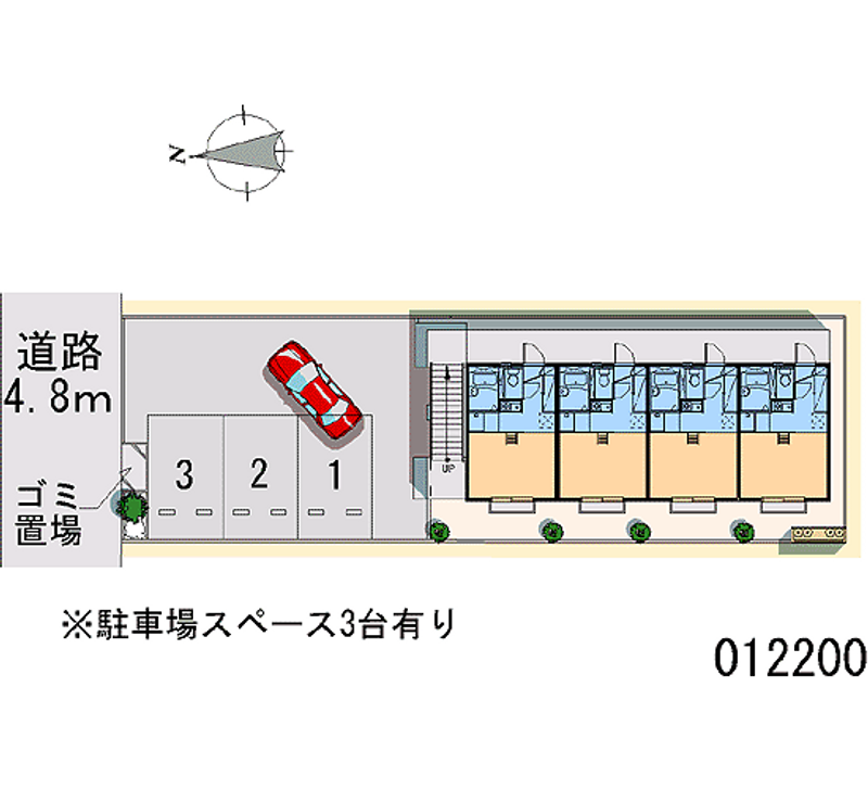 レオパレスマ・メゾン 月極駐車場