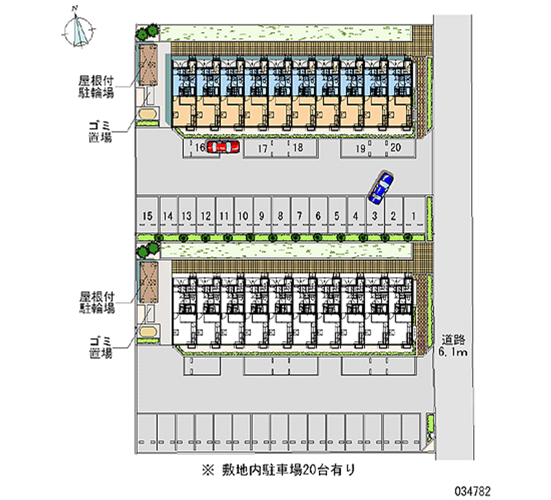 34782月租停车场