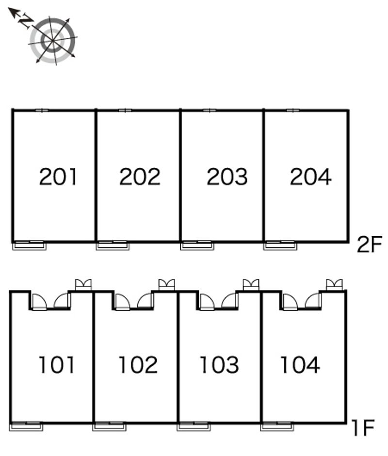 レオネクストセジュール 間取り配置図