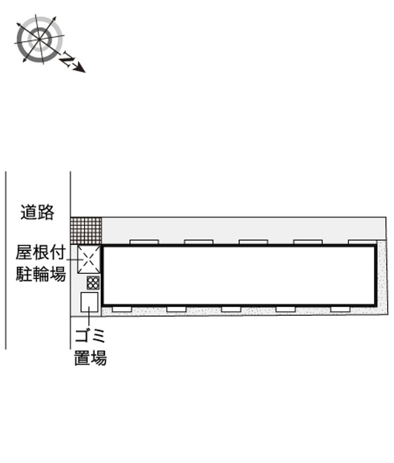 レオネクスト山崎　あずま橋 配置図