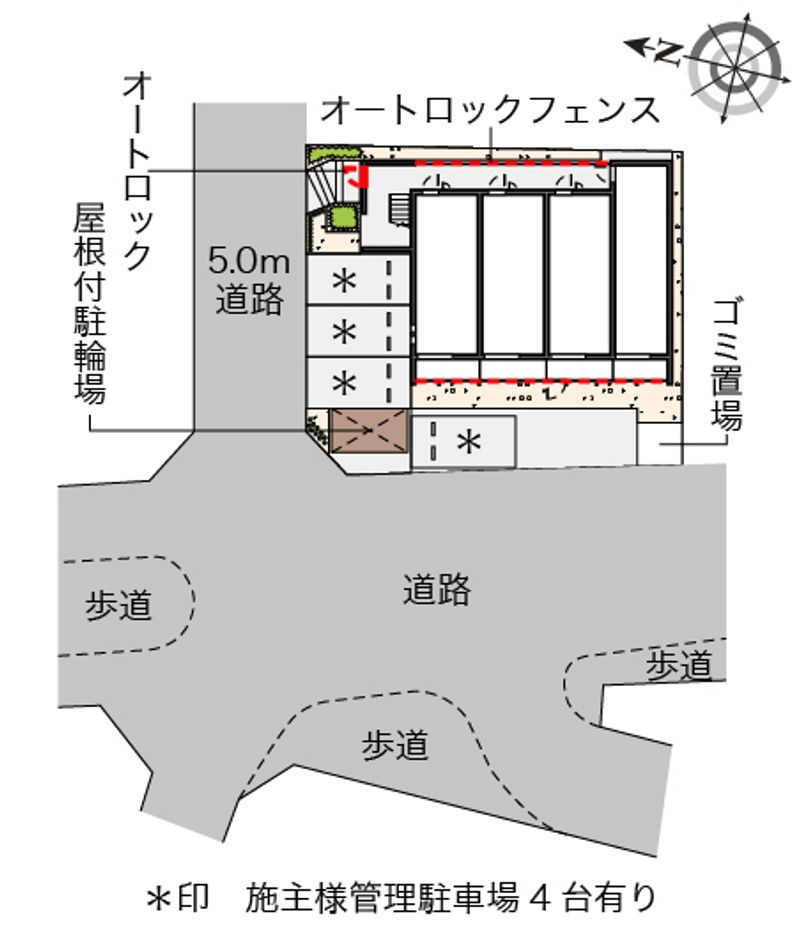 クレイノＳＩＢ 配置図