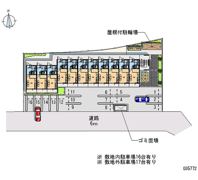 レオパレス広見 月極駐車場