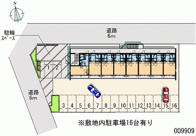 レオパレスヴェルドミール 月極駐車場