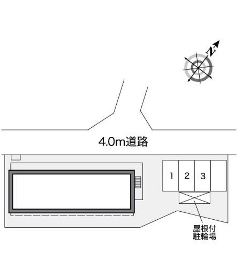 レオパレスジュネス 配置図