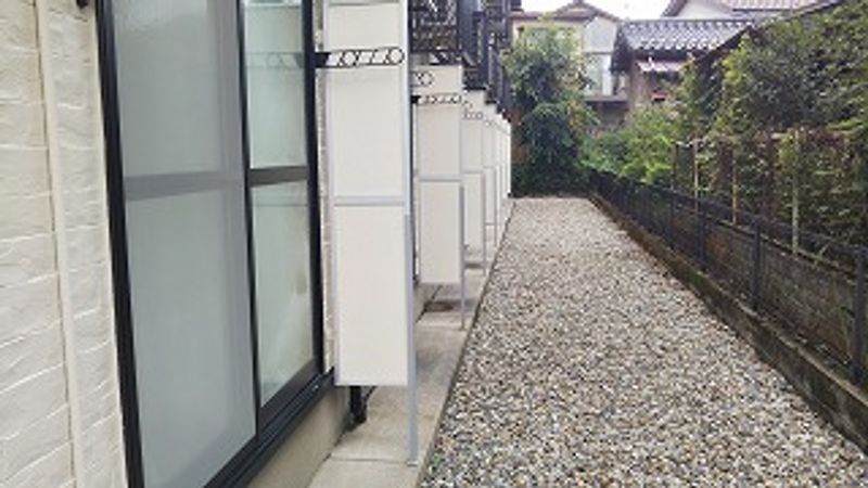 レオパレス山科ヒルズ バルコニー
