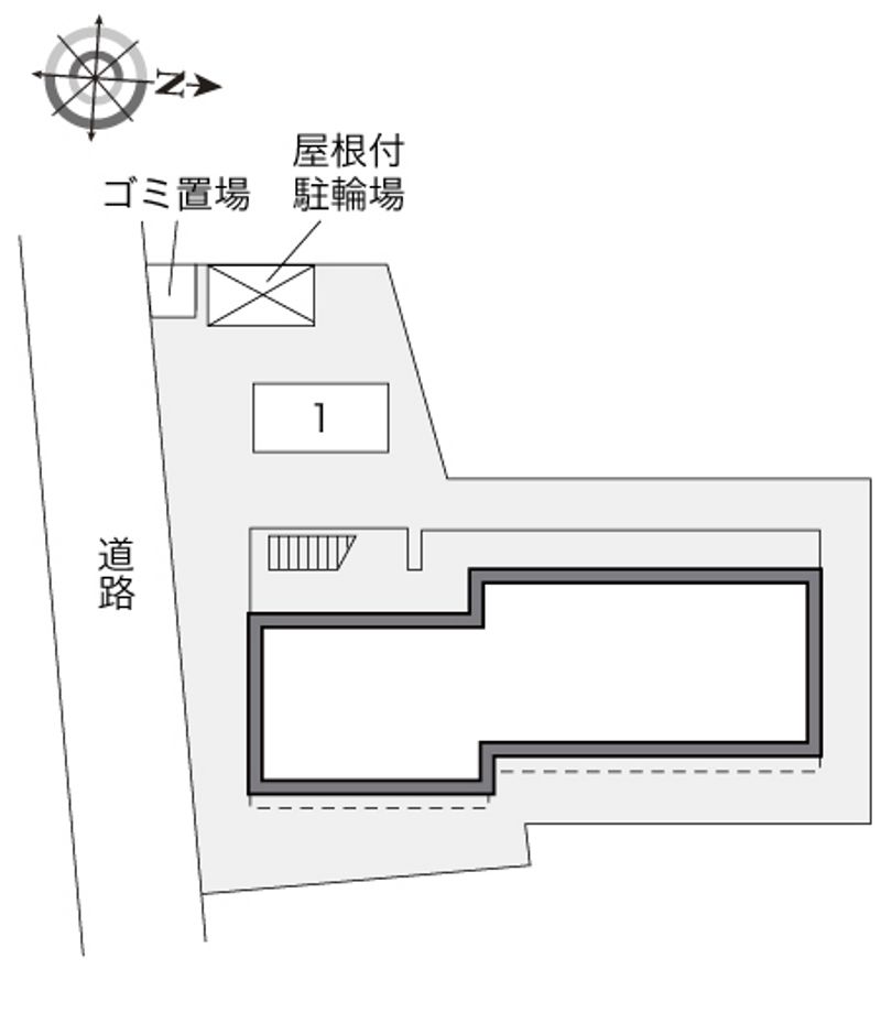 レオパレスあすなろ 配置図