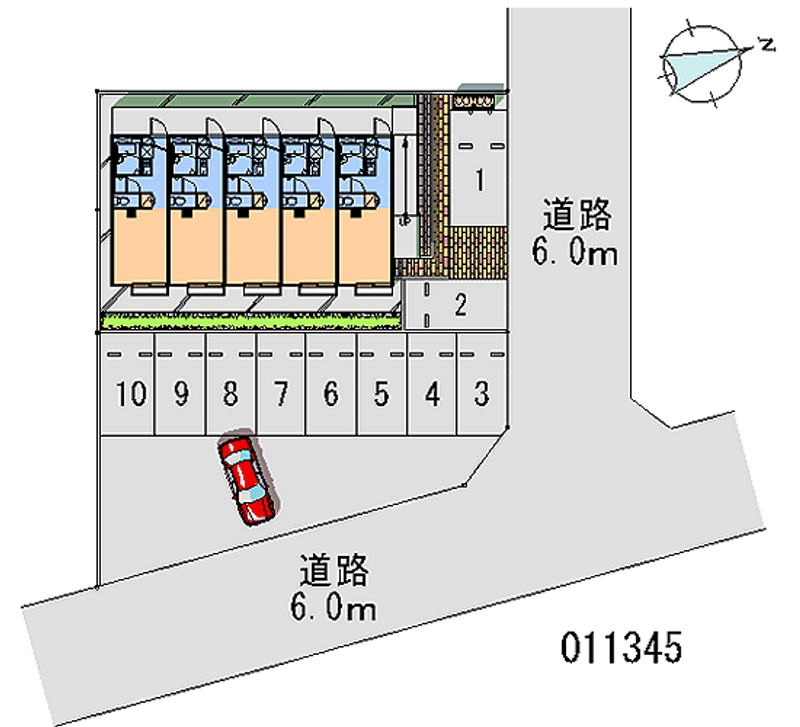 11345 Monthly parking lot