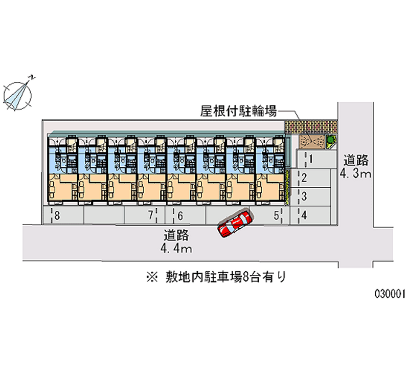 30001 Monthly parking lot