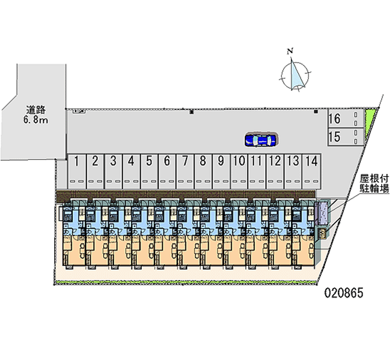 20865 bãi đậu xe hàng tháng