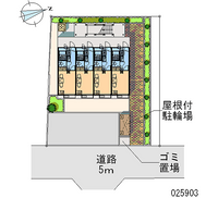 レオパレス緑ヶ丘 区画図