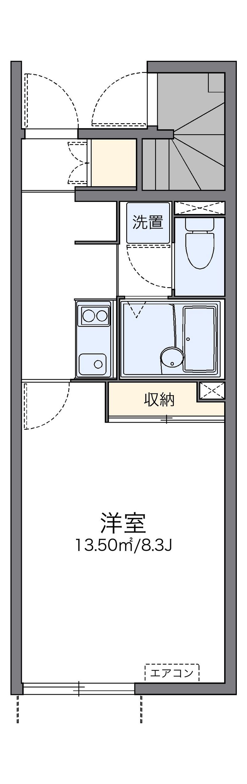 レオネクスト白仙 間取図