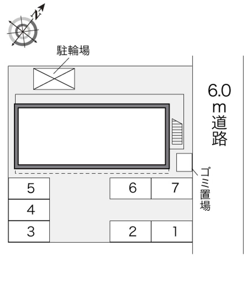 レオパレスパークサイド 配置図