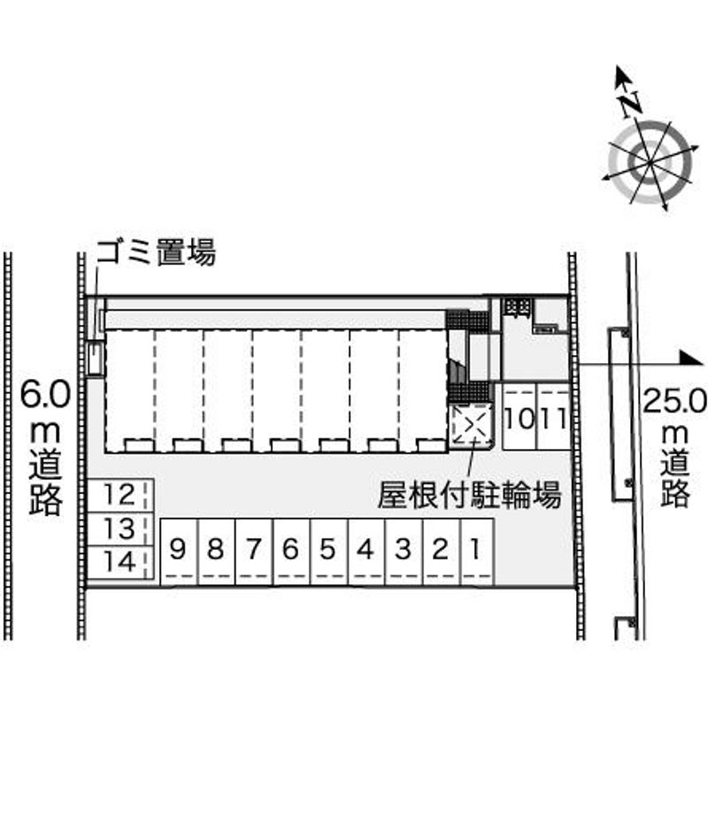 レオネクスト澁谷 配置図