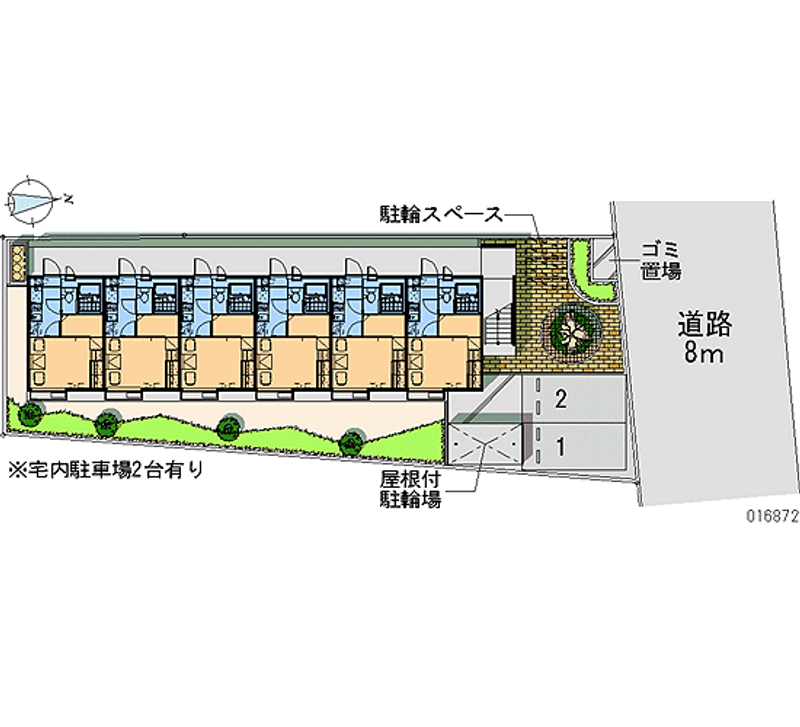 レオパレスＰｒｏｍｉｎｅｎｔ 区画図